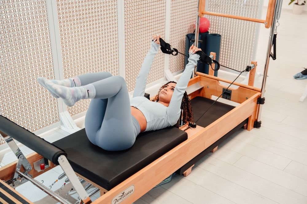 Pilates en máquina reformer